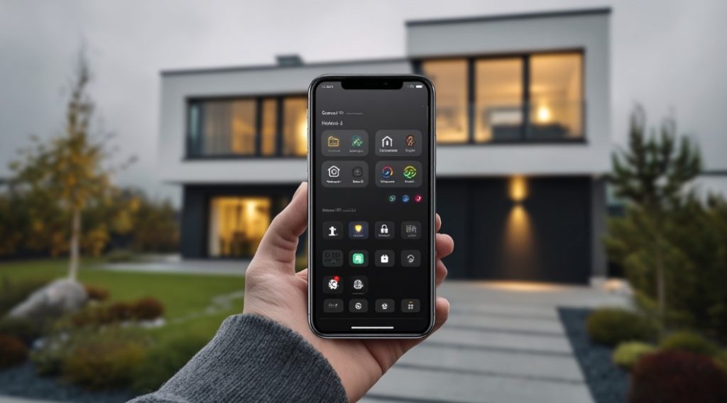 Controle de automação residencial em smartphone, o futuro da Construção Personalizada.