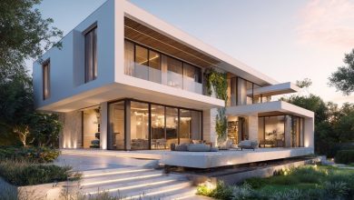 Casa moderna de design sólido e duradouro, um exemplo de Obras de Qualidade.