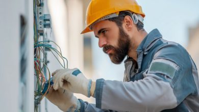 Preço de Eletricista: Profissional qualificado em serviço elétrico, priorizando a qualidade.