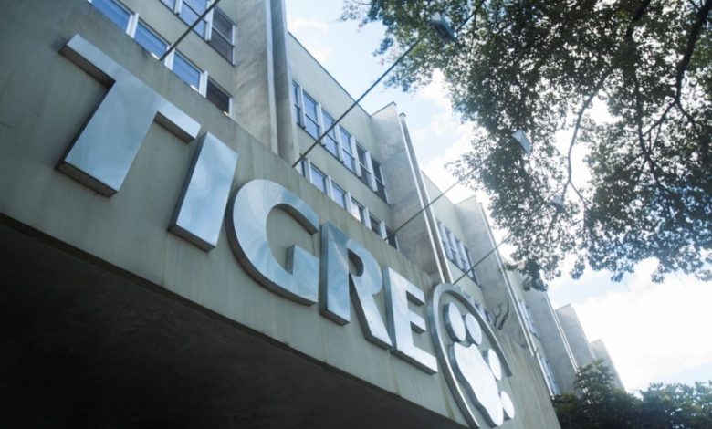 Fachada da sede da Tigre, empresa líder em materiais de construção.